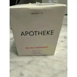 APOTHEKE Sea Salt Grapefruit Candle, 1 EA